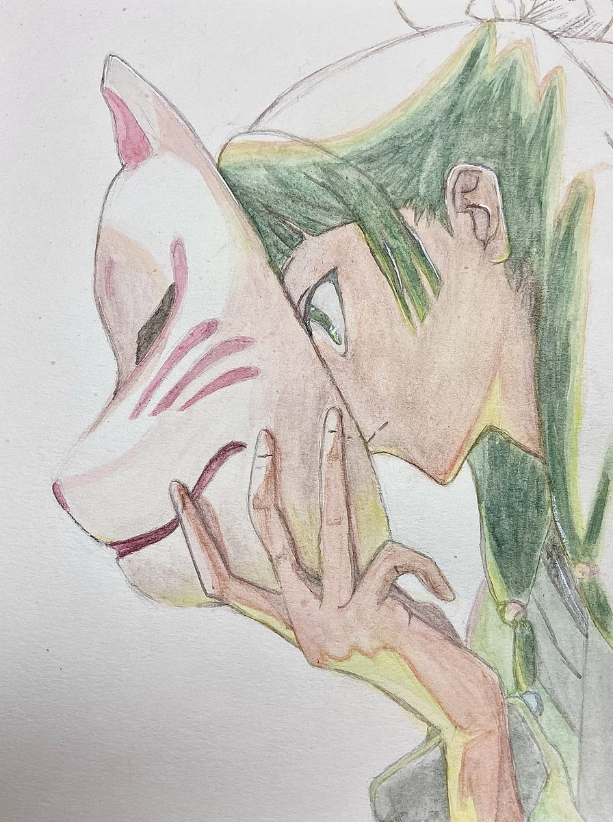 jupifer02's tweet photo. 久々の模写投稿
#薬屋のひとりごと #猫猫 #模写 #水彩 #illustration #絵描きさんと繋がりたい https://t.co/e0sJtzNlI1