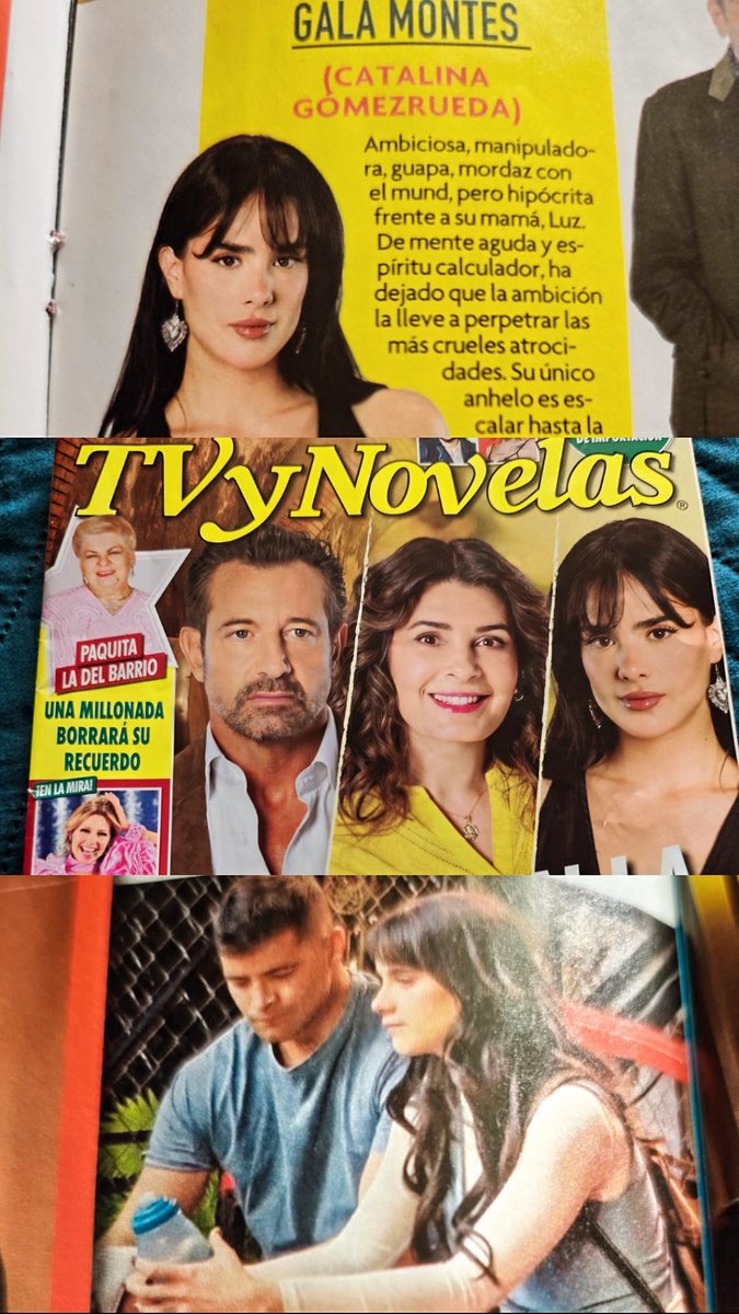 pukacita's tweet image. Me encontré con @GalaMontes2 en la edición de TVyNovelas, hablando sobre su personaje, Catalina, en @CorazonDOroof #GalaMontes #Catalina #corazóndeoro
