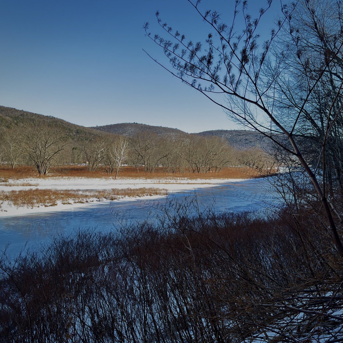 Happy March! Today’s the first day of meteorological spring. The river is still frozen for much, if not most of it. Get ready though, in three weeks spring will become astronomical!