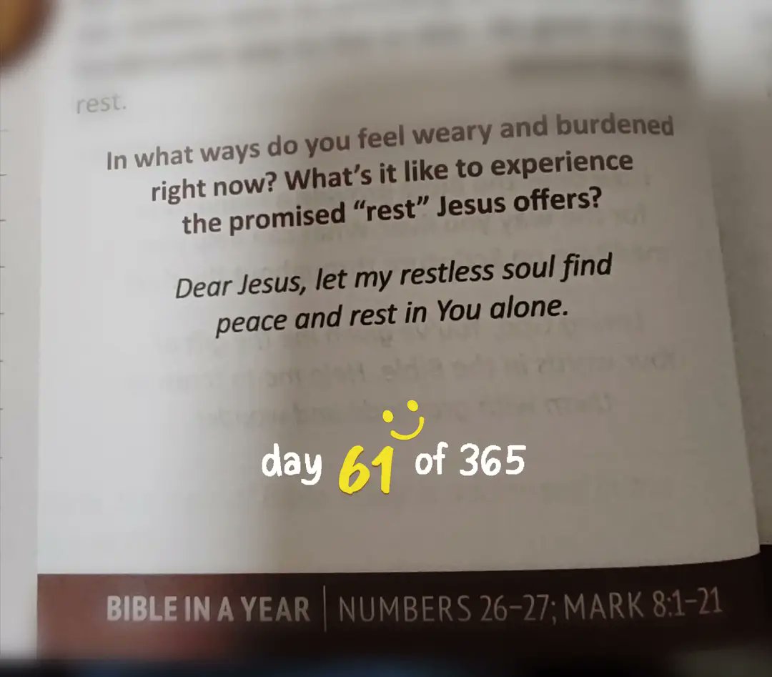 leojwright's tweet image. Jesus, I come to You tired and heavy.
Give me Your rest and teach me Your gentle ways.
Carry what I cannot, and calm my anxious heart. Amen.
#Day61Prayer #Matthew1128 #RestInJesus #GentleAndLowly