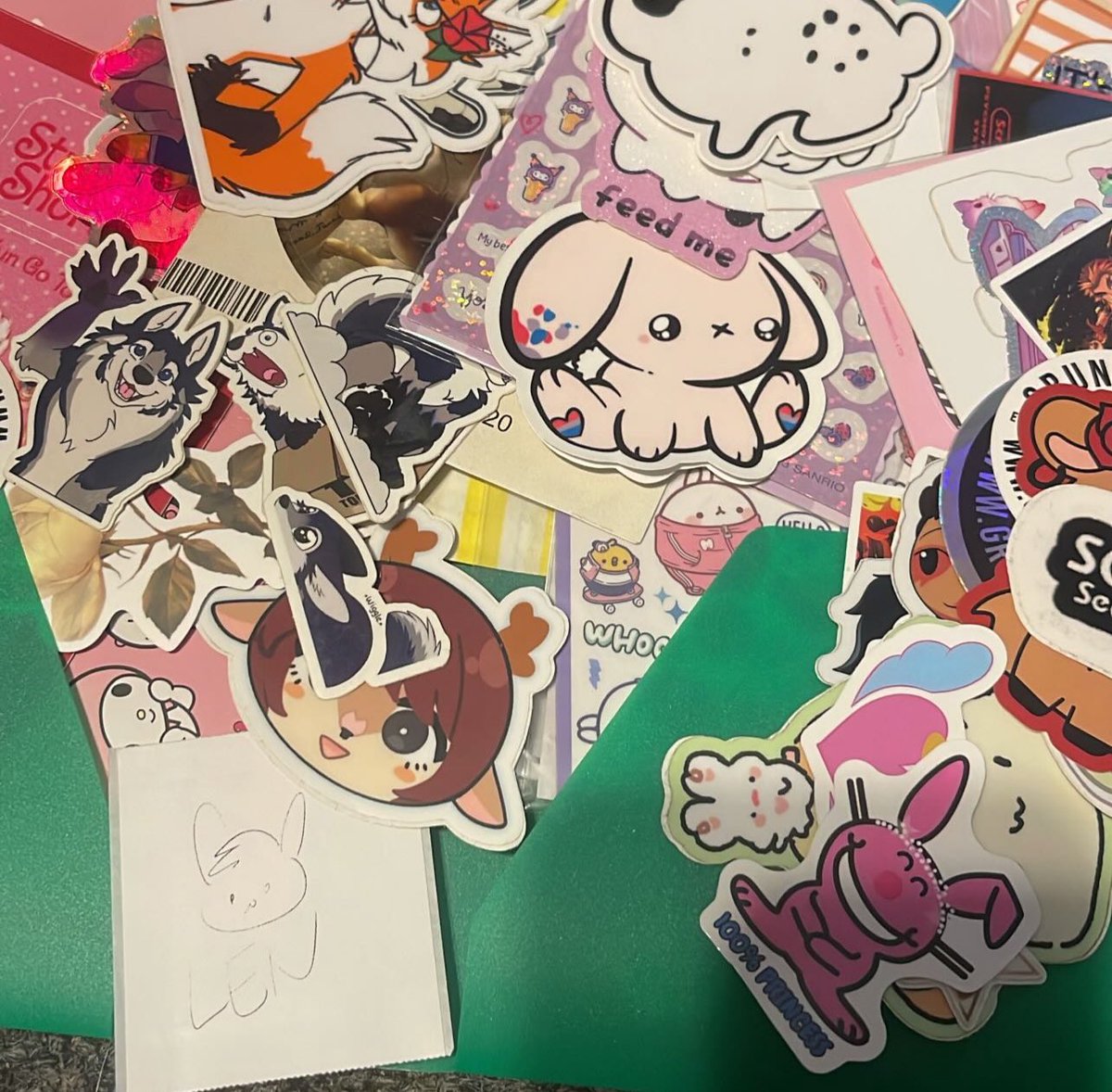 Done removing all the stickers from this locker. Now to pick which ones to use.