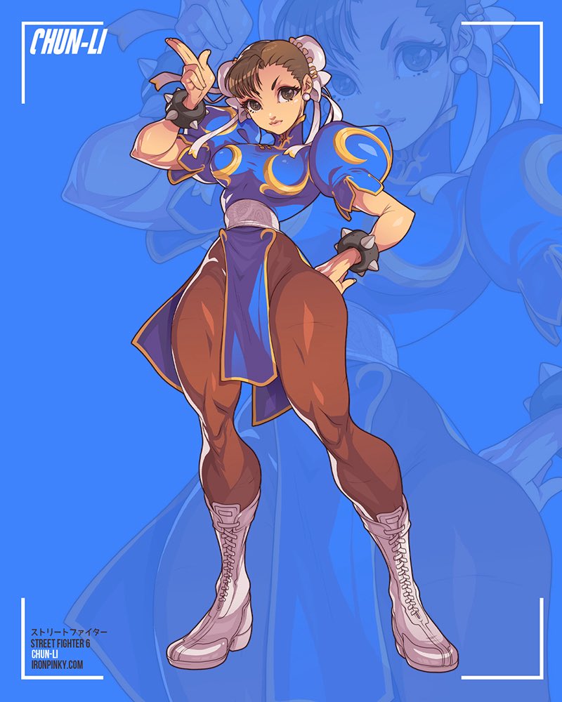 春麗(チュン・リー) 「Happy birthday to the queen of gaming! #」|Edwin Huangのイラスト