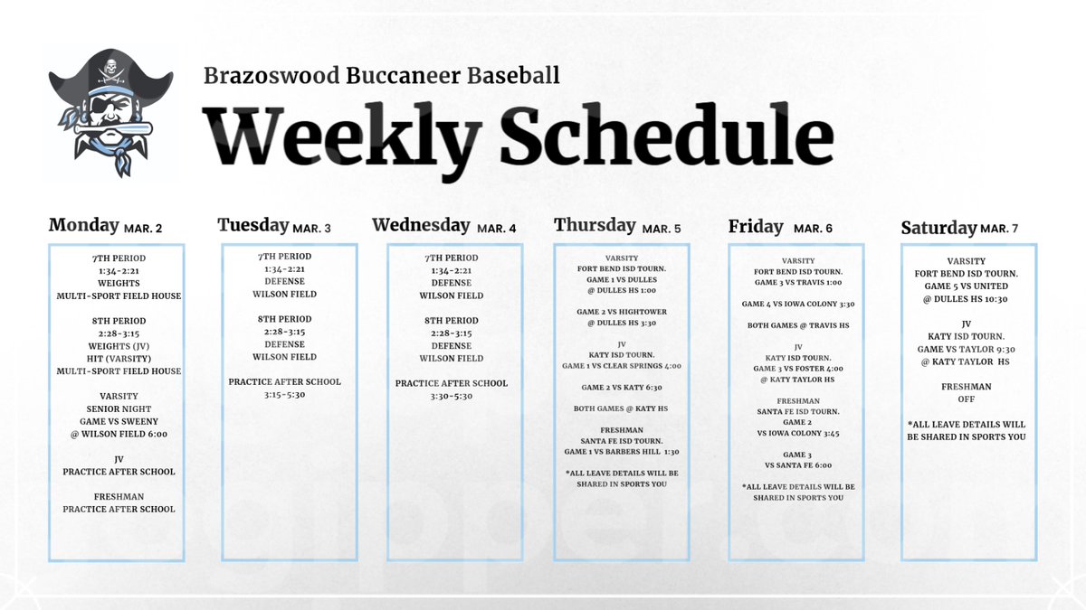 Brazoswood Baseball tweet media