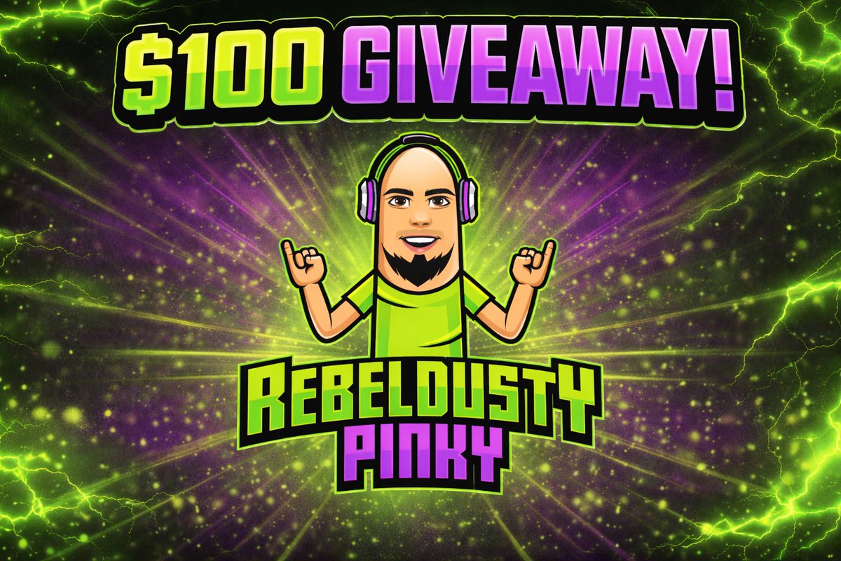 💰GIVEAWAY $100 Paypal!💰

How to enter!
✅Follow <a href="/RebelDustyPinky/">RebelDustyPinky</a>
🔁Like And Repost!
❤️Tag 3 Of Your Friends And Click The Link For Full Details!

gleam.io/JUn6e/rebeldus…