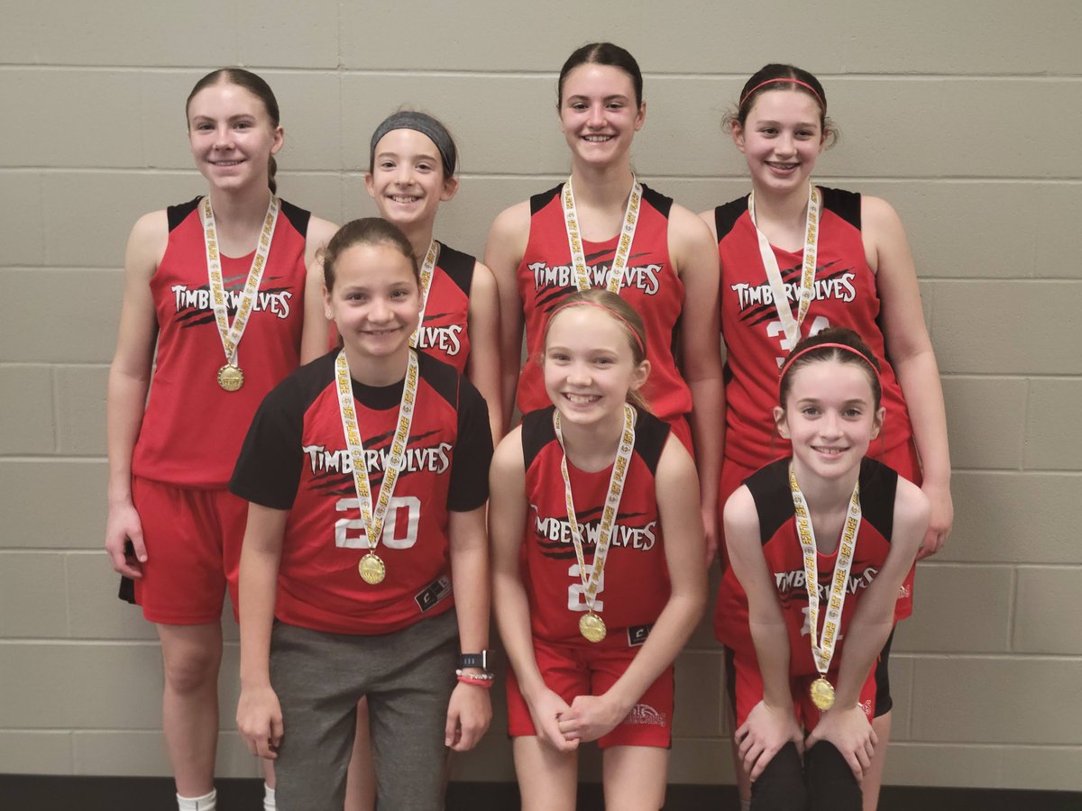 LincolnTwolves's tweet photo. Congratulations to the Timberwolves 6th team on going 3-0 and winning the championship at the February Finale Tournament. 
The girls on this team were selected from our 6th Crosby Black and Red teams to play in one extra tournament to end the season. Way to compete! https://t.co/XigAIrsgv8