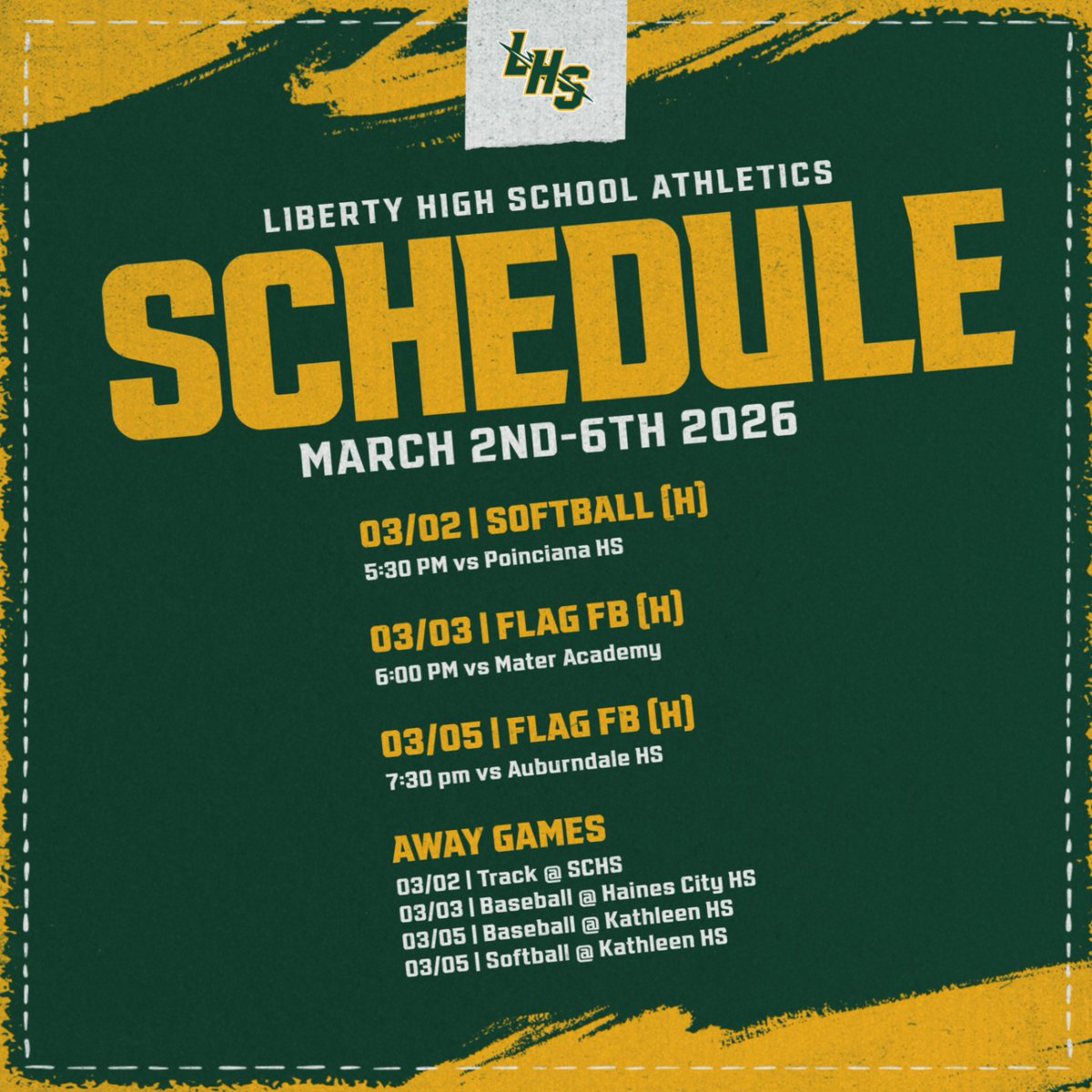 Liberty High School Athletics tweet media