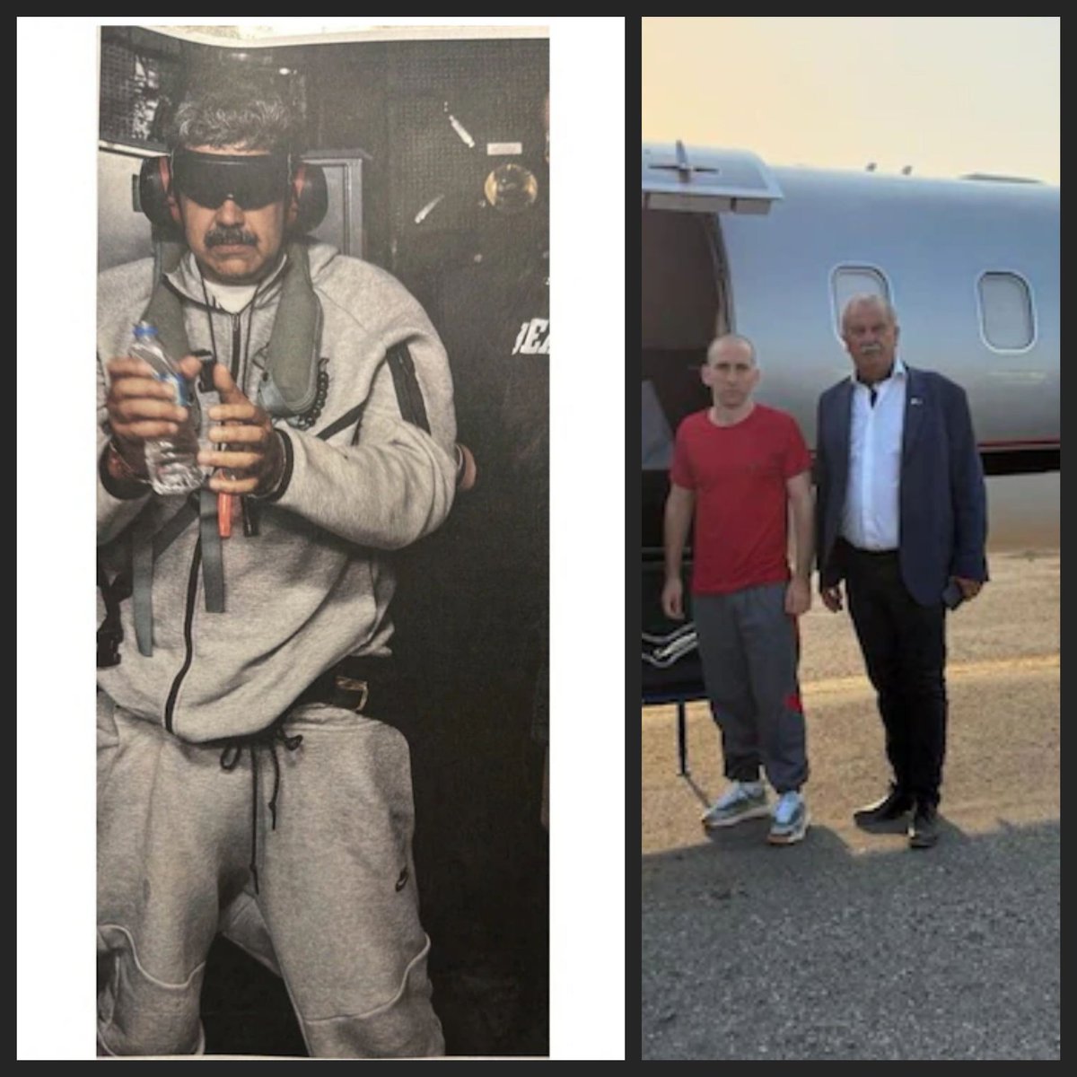 La rueda de la vida. El narcodictador venezolano Nicolás Maduro preso, el gendarme argentino Nahuel Gallo ya vuela hacia Argentina tras más de 400 días en prisión. No te salvan cargos ni fortuna.