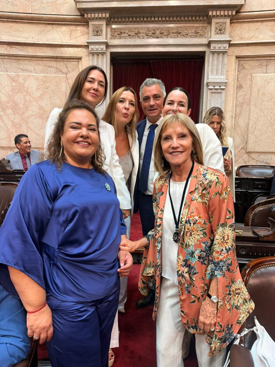 MiriamNiveyro's tweet photo. 🦁🇦🇷 En el Congreso, listos para la #AperturaDeSesiones.

Junto a @SPareja_ y todo el equipo legislativo de LLA, esperando el discurso del presidente @JMilei 

Equipo de leones.
Gobierno reformista.

Se viene un año de más cambios, más libertad y el fin de los privilegios de la casta.

#LaLibertadAvanza #Congreso #Reformas #VLLC 

@MenemMartin @BornoroniG @LLA_Diputados @DiputadosAR @LLAenPBA @LLibertadAvanza