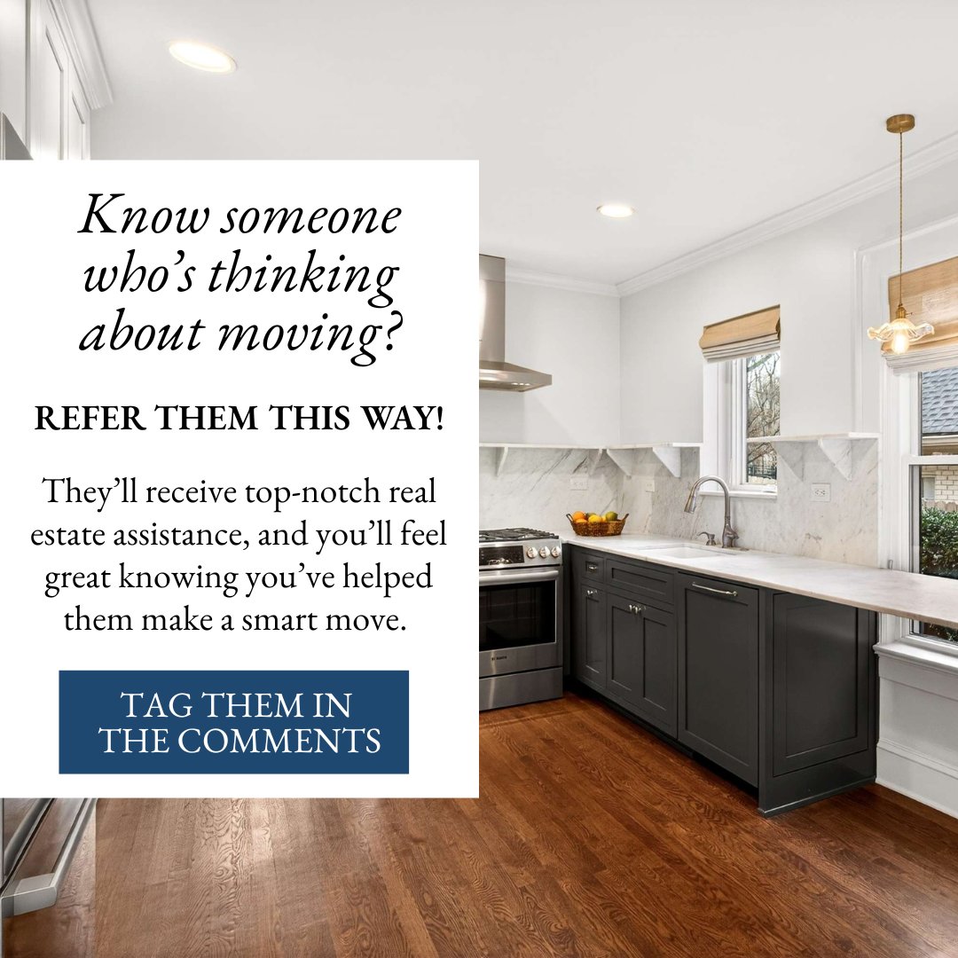 Know someone who’s thinking about making a move? 👀🏡

Send them our way. We’ll provide strategic guidance, strong negotiation, and a smooth process from listing to closing — and you’ll feel great knowing you connected them with a team that truly delivers.