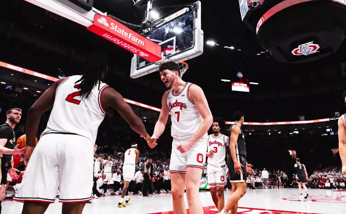 BillLandis25's tweet image. That pleasant aroma in the air is an NCAA Tournament bid that's within Ohio State's reach after beating Purdue on Sunday. (Alternate title: Jake Diebler owns Matt Painter) 

open.substack.com/pub/billanddou…