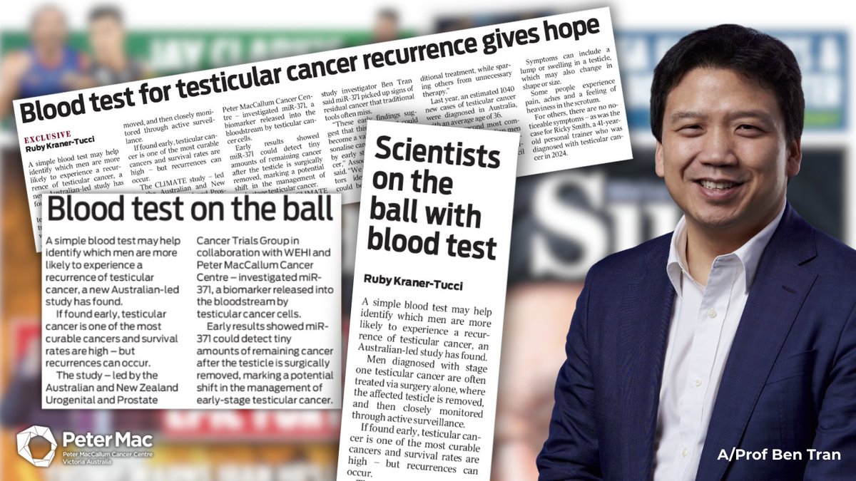 Peter Mac Cancer Centre tweet media