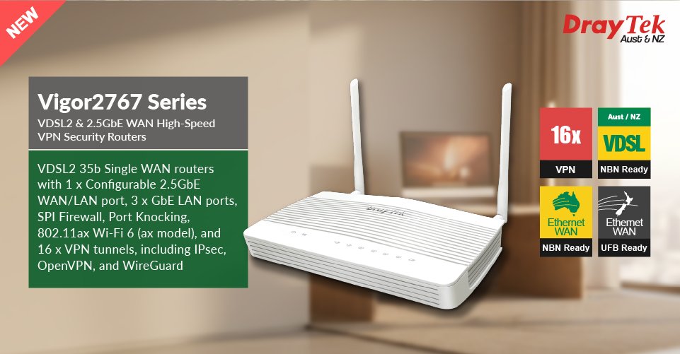 DrayTek Aust & NZ tweet media