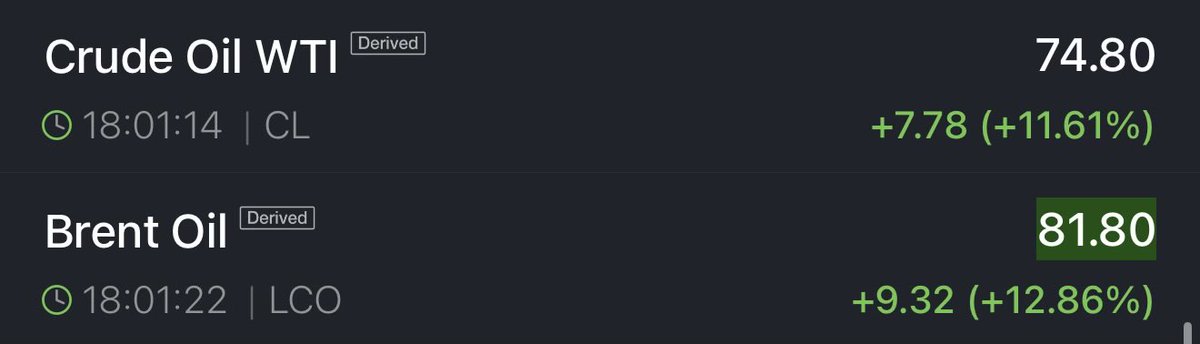 TradingThomas3's tweet photo. Oil up huge https://t.co/xl0oijRZoH