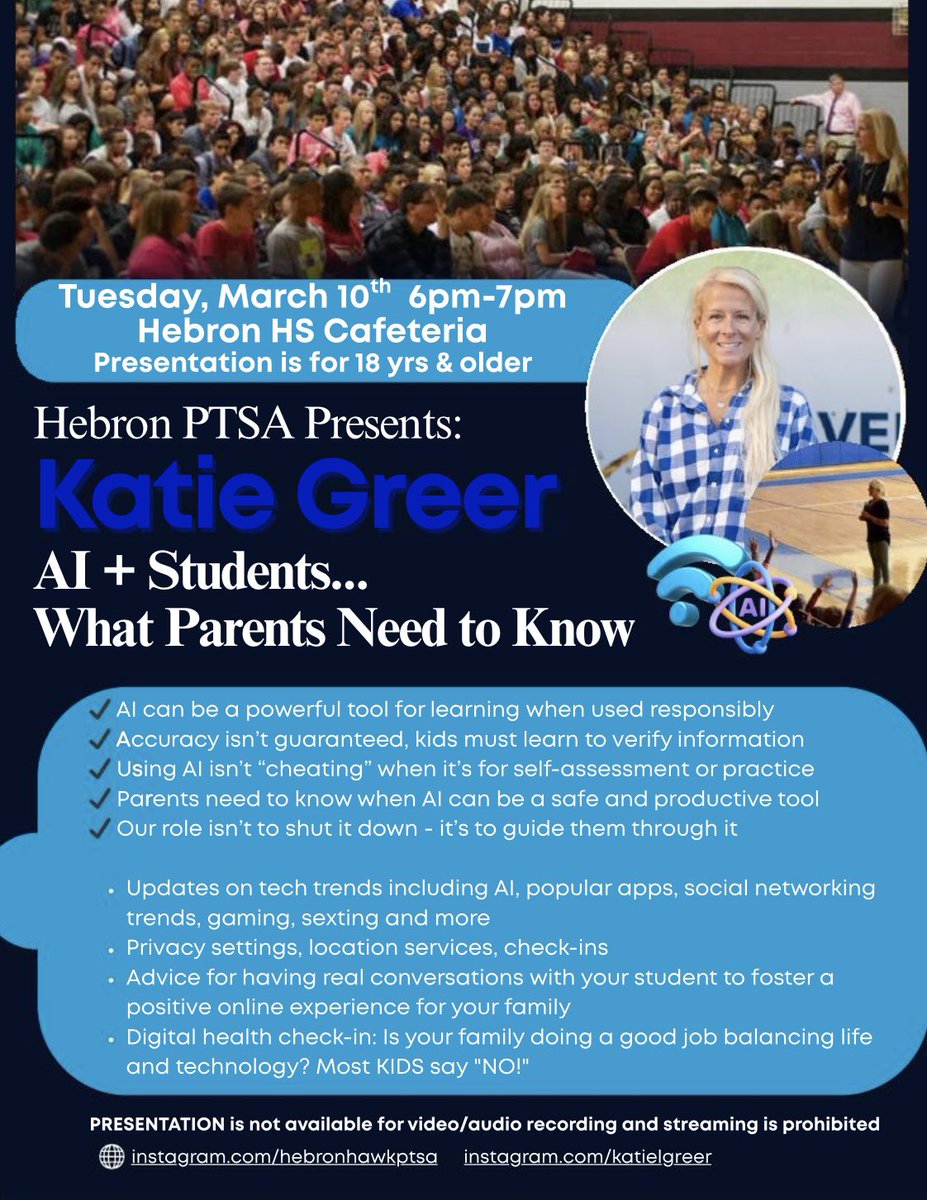 Hebron HS PTSA tweet media