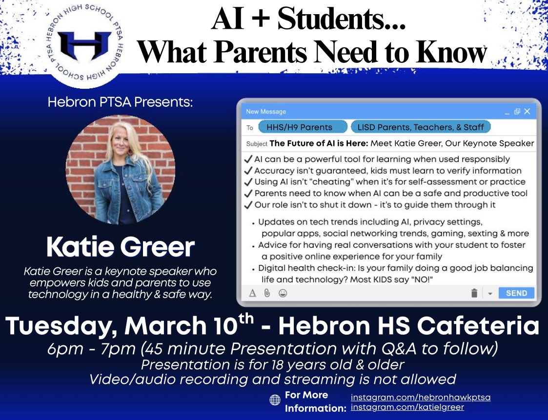 Hebron HS PTSA tweet media