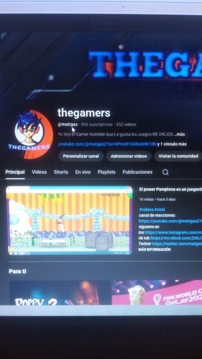 matig4s's tweet photo. Hoy llegué a los 900 mil gracias a todos por apoyar el canal llegamos a 1000 en este año ? Sígueme para llegar a los 1000
https://t.co/HcoBEipkBf https://t.co/jcIvSqDkcw