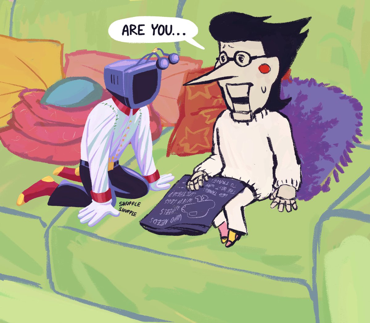 [1/3] #spamtenna #spamton #tenna #deltarune