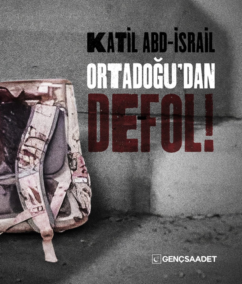 Katil ABD-israil Ortadoğu'dan DEFOL!

#KatilABD