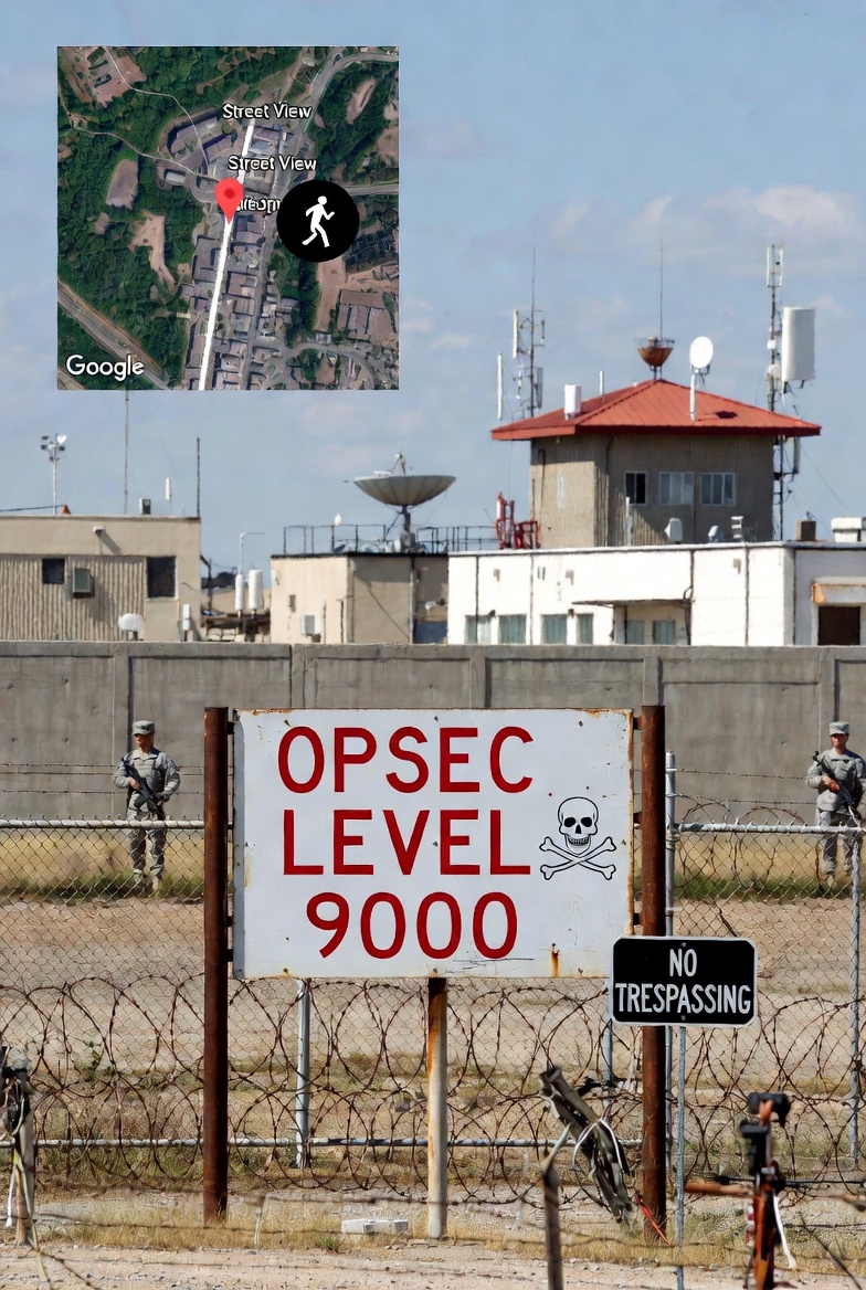 herrderdinge007's tweet photo. HMMMMM, how did they find the base? Google Maps replies: OPSEC Level 9000 activated 🤦‍♂️
#Erbil https://t.co/IqEyRBUsVD
