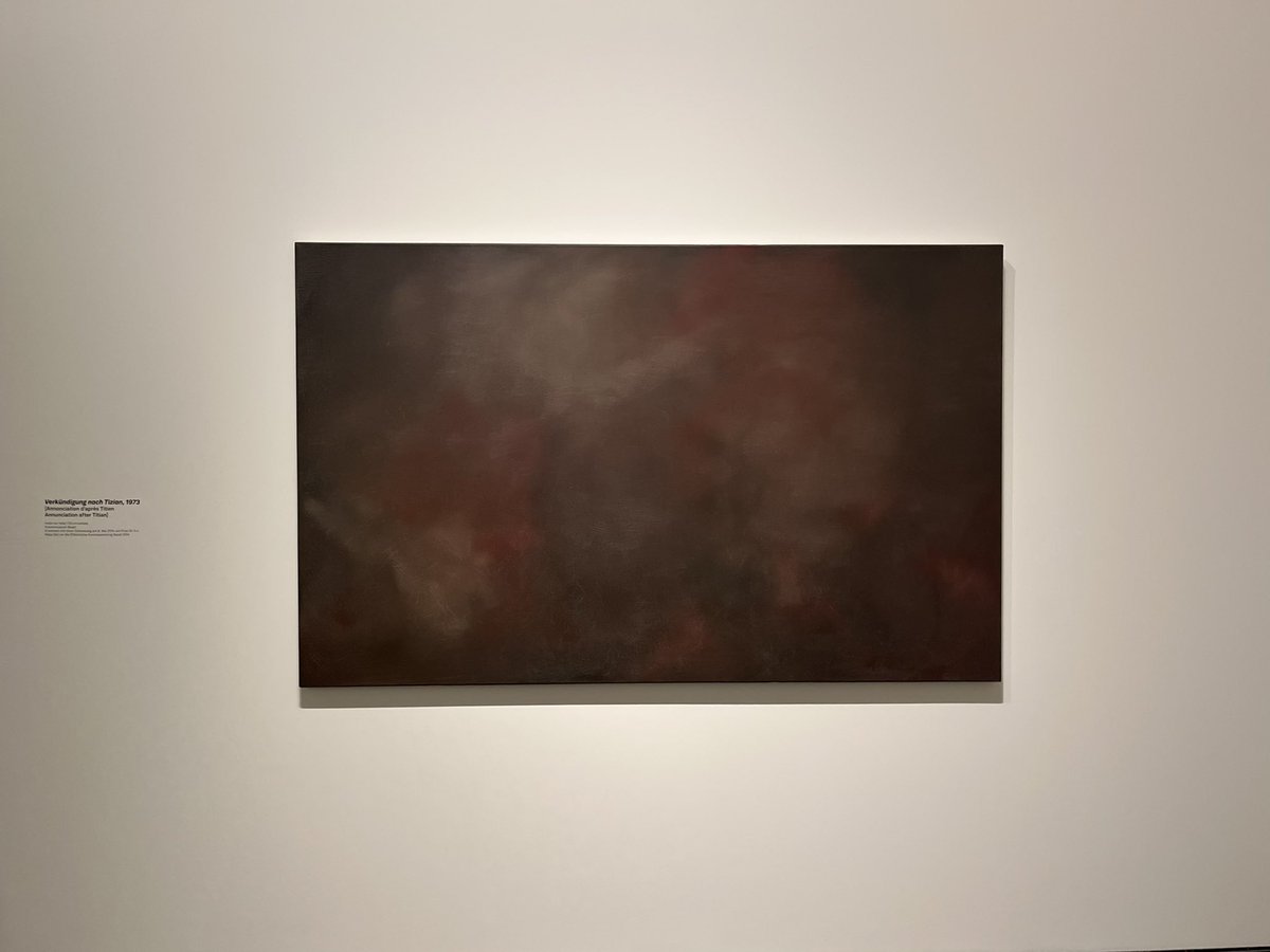 nzjoua's tweet photo. Gerhardt Richter
Annunciation after Titien https://t.co/coLEUm637O