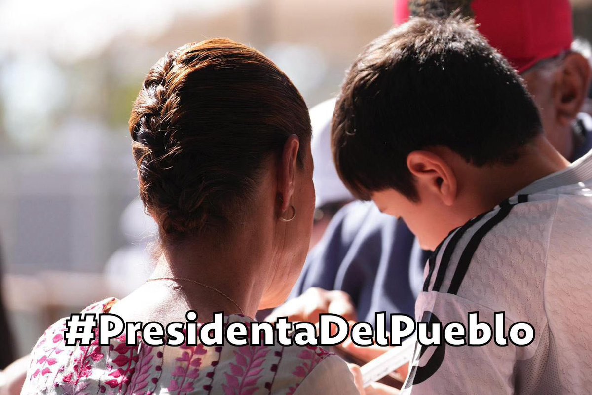 cardavso's tweet photo. 🇲🇽 La Presidenta Claudia Sheinbaum es cercana al pueblo, está donde la gente la necesita. #PresidentaDelPueblo https://t.co/rB7o4NeoY1