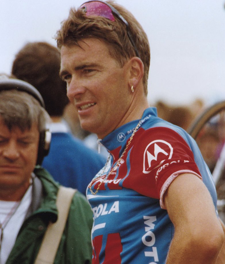 Sean Yates pictured in Brighton at the 1994 Tour de France.

📷 thanks to Marc Cox