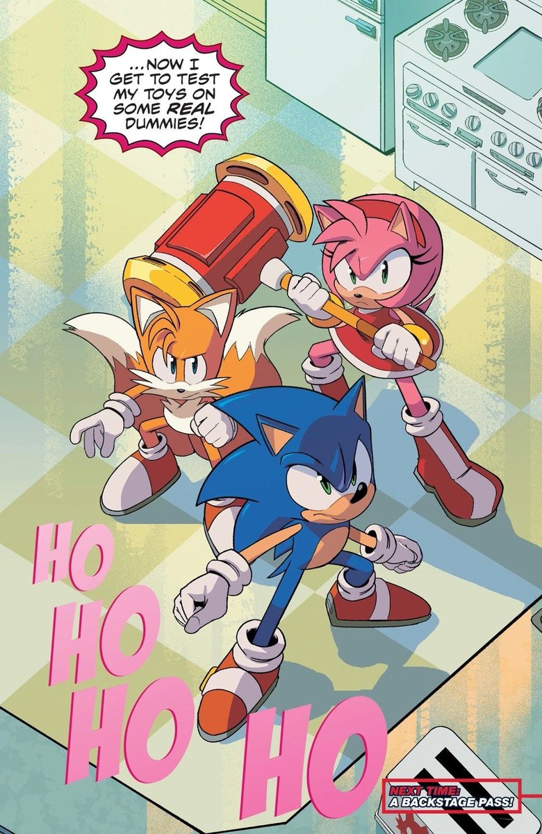 Daily Amy and Tails tweet media