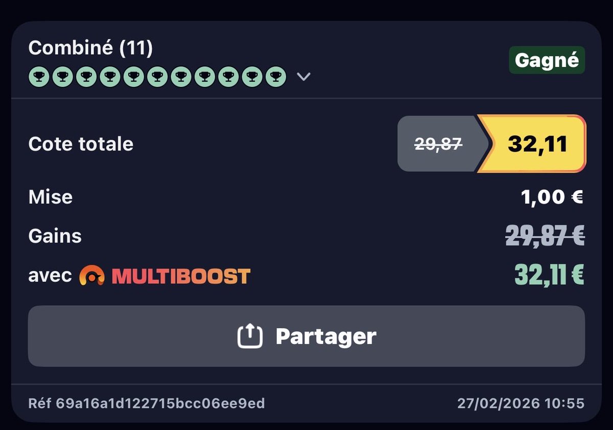 J’aurais mis 10€, juste 10.