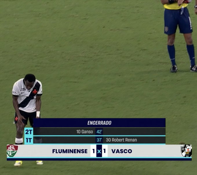 A última vez que o Vasco chegou à final do Campeonato Carioca foi em 2019. O último título estadual do Cruzmaltino foi em 2016.

📷SporTV