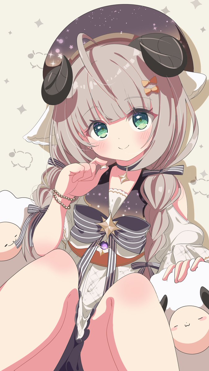 スケブ納品完了ありがとうございましたー
#モルニ画 
#モルニカ思考盗聴中
#Skeb募集中 #skeb 