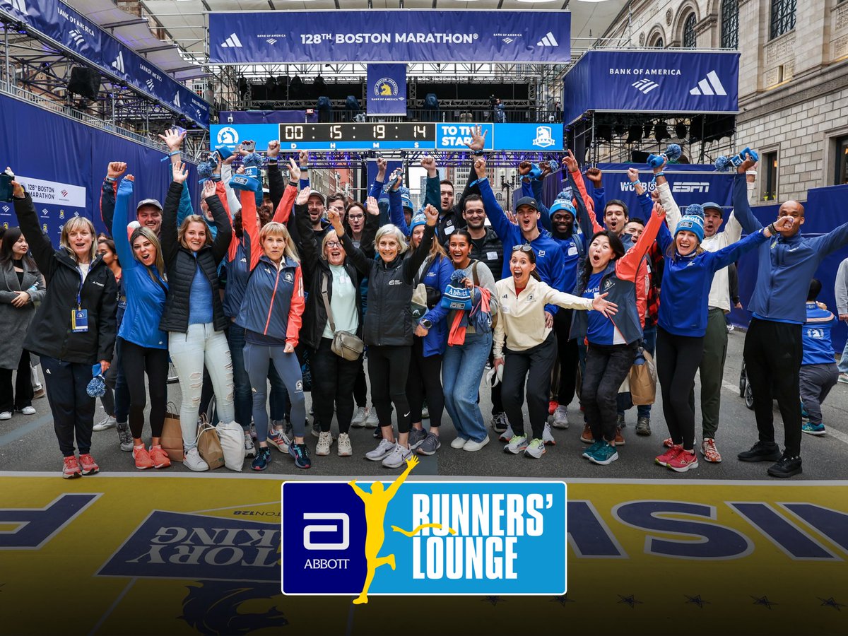bostonmarathon's tweet photo. What running to inspire others to chase down good health feels like 💙✨
#TeamAbbott, established by @AbbottNews to help runners who have overcome health challenges run the Abbott @WMMajors, is open for its second year. Learn more & apply (or reapply!) at https://t.co/vsTb3IEKxO https://t.co/H0IiiOymTW