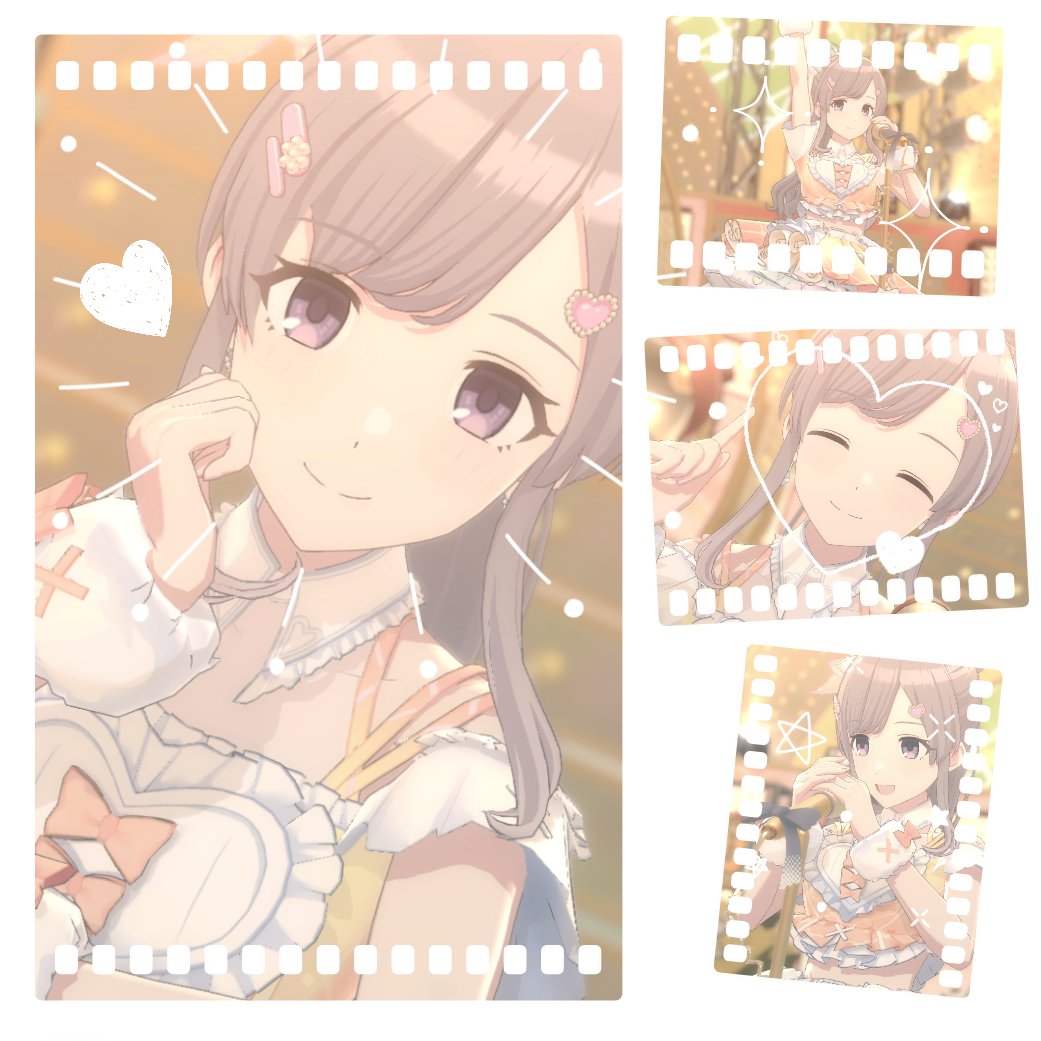 🧡💛🤍🧡 かわいい幽谷霧子さん詰め合わせた