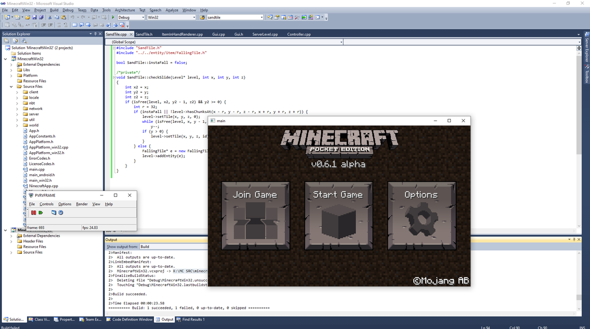 主机版和MCPE(minecraftcpp-master)都不是最新版!MCPE是2013年2月的,而主机版是2014年10月的。 MCPE ...