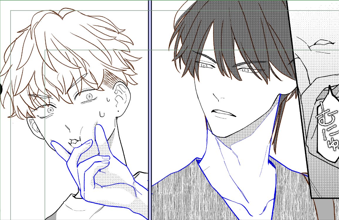 商業番外で小丸が描くページ #たべチェリ が一番ページ多いかも。微々たる差だけど😇 