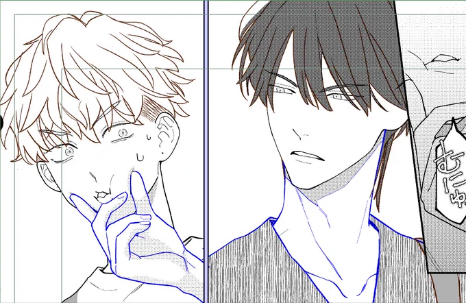 商業番外で小丸が描くページ #たべチェリ が一番ページ多いかも。微々たる差だけど😇 