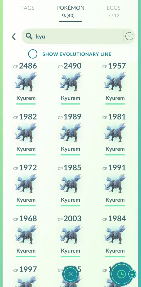 Kalethemis's tweet photo. @PokemonGoApp by @NianticHelp and now @scopely is a scam. 39 and no shiny... https://t.co/0khxDNFfKg