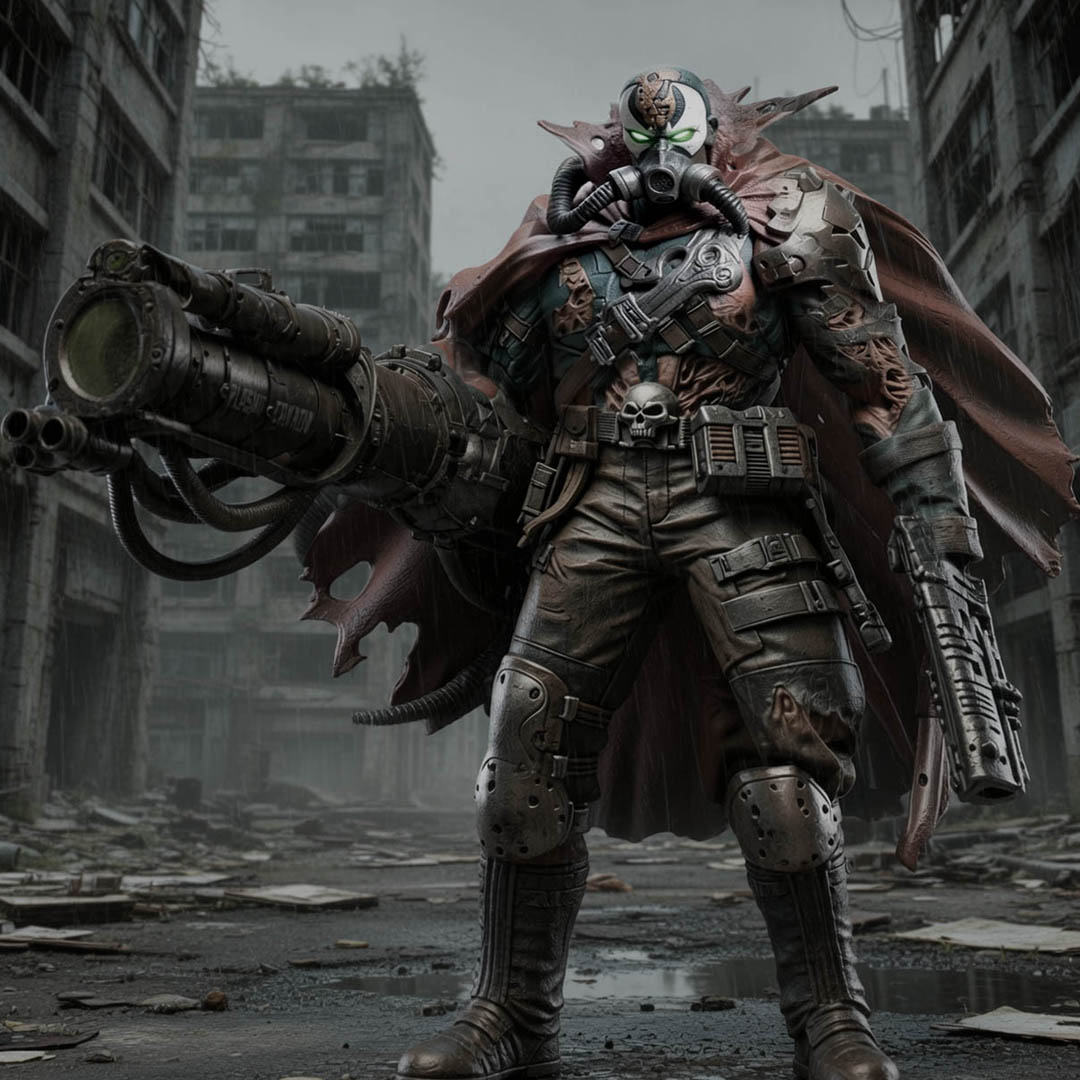 CustomsHunter's tweet image. Nuclear Spawn (1996 Mcfarlane Toys, Spawn Series 5)
Gemini 3 Pro / Wan 2.5 i2i preview

#AI_Spawn #spawniverse #hunter_r_customs #spawnfanart