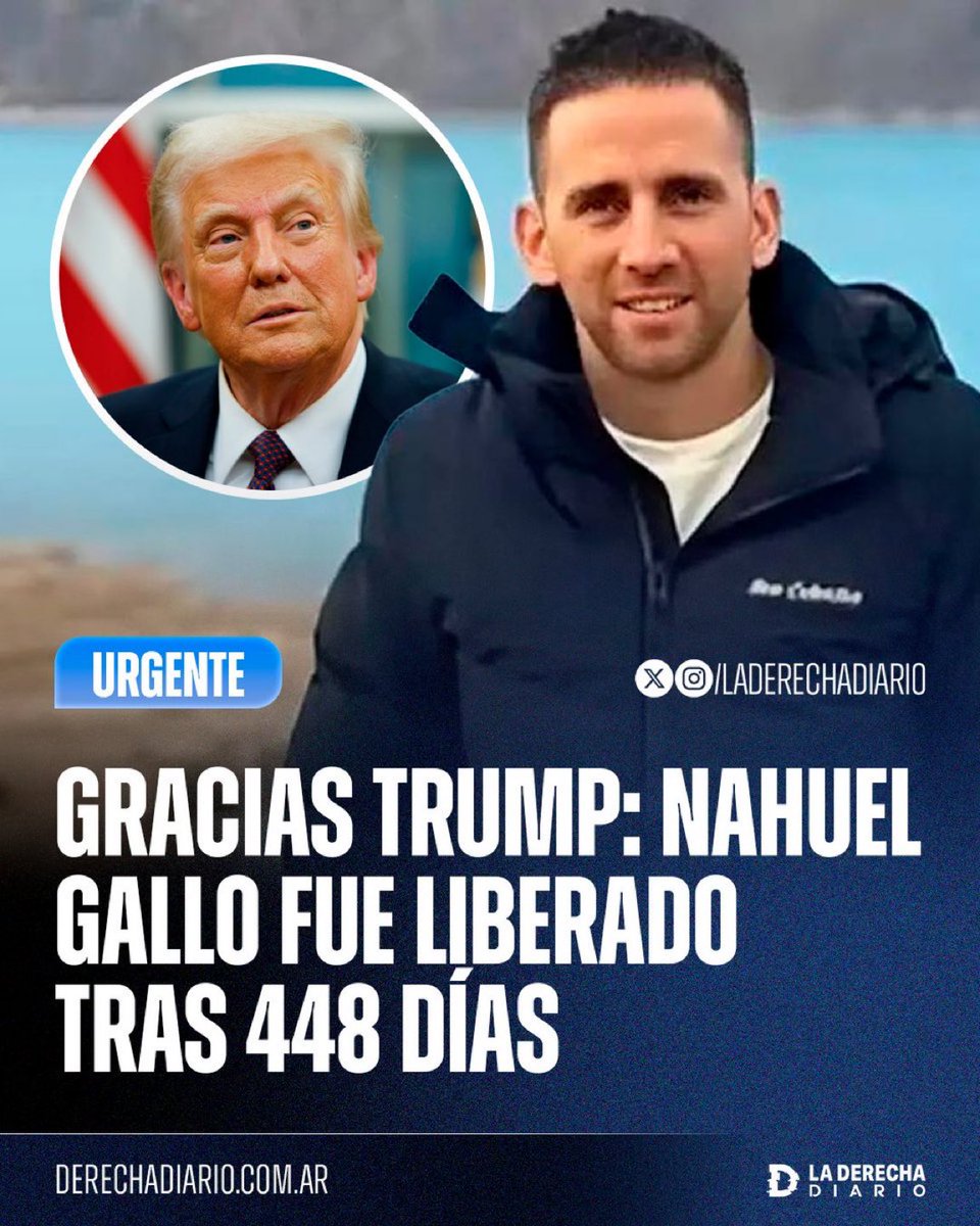 Nahuel Gallo fue liberado tras 448 días de detención ilegal en Venezuela. La presión internacional y la alianza entre Milei y Estados Unidos mostraron que frente a las dictaduras no se negocia, se actúa.