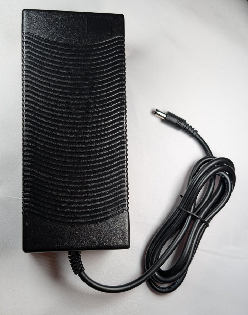 Exaviz's tweet photo. Most 48V power supplies for PoE applications are a gamble. You find something on Amazon, the brand is unrecognizable, the "certifications" are a sticker, and you have no idea how it behaves under real sustained load.

We didn't want to sell that.

Before choosing a PSU for the Cruiser, we tested multiple brands. Voltage stability under sustained load. Thermal performance at rated output. Idle efficiency for always-on deployments. The LYD units earned it.

The numbers:
* 2.0-2.1% voltage drop at rated load
* 42°C (6A) and 53°C (4A) at full rated load after 30 min
* Under 9W idle draw
* UL Listed (cULus) · FCC · CE · RoHS · SAA certified

The 6A runs cooler than the 4A at full load. We thought it was a measurement error. It wasn't.

1-year warranty. Ships from the US. Pre-order pricing now at https://t.co/6uXzN72Ap2.

Full test data at https://t.co/AKLCQACews

#EmbeddedSystems #RaspberryPi #HomeLab #Cruiser