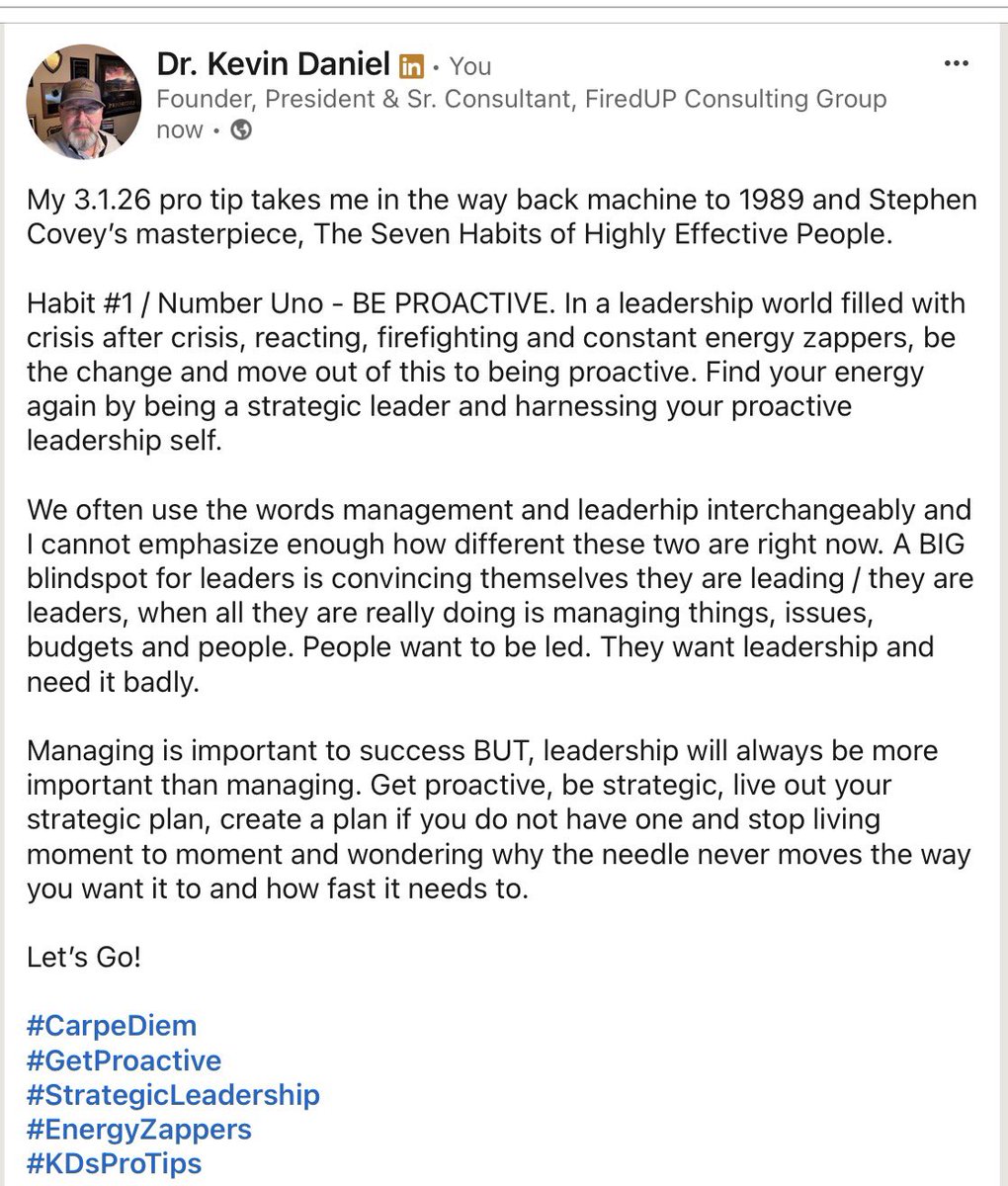 Dr. Kevin B Daniel tweet media