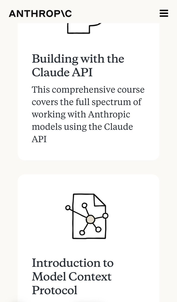 Anthropic course catalog