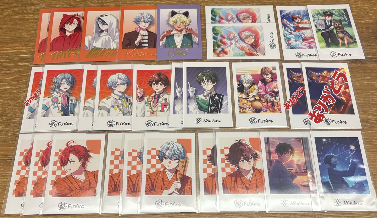 交換】ビバレン fun4re illuvista クリカ 缶バッジ 特典 譲