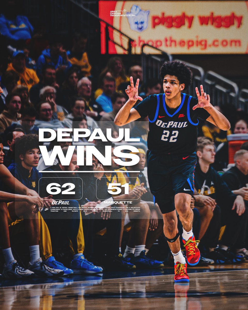FOUGHT TOGETHER. 

DePaul wins three-straight BIG EAST road games for the first time ever ‼️