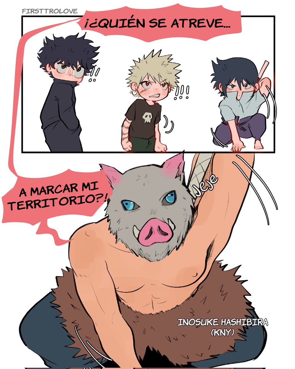 firsttrolove's tweet photo. Mis OMEGAS okay, gracias 
Las nenas y yo deberíamos fundar el club de omegas que no parecen omegas sí sí 
#mha #jjk #DemonSlayer #naruto https://t.co/1g4cGpLvPD