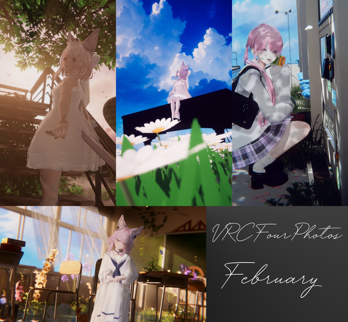 二月 
#VRC4Photos 
#VRChat