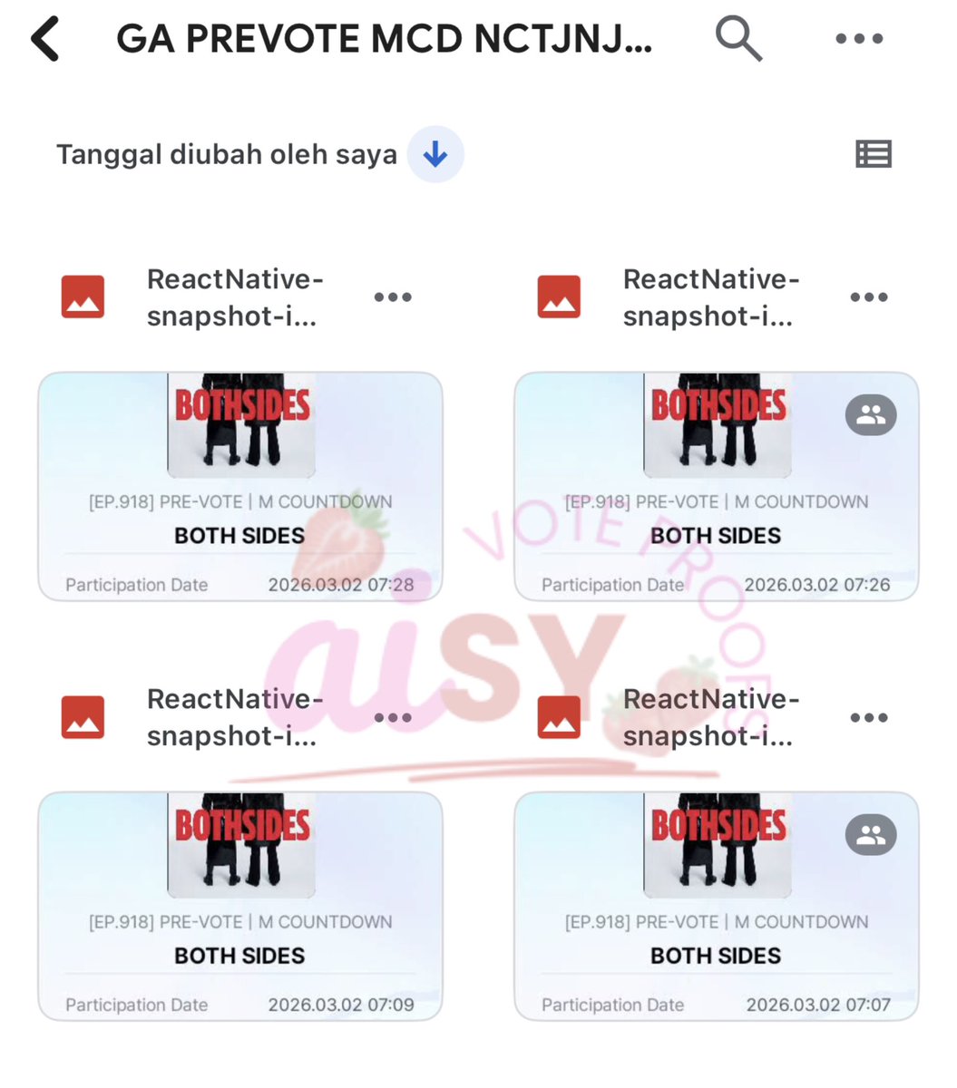 aisy vote🍓 tweet media