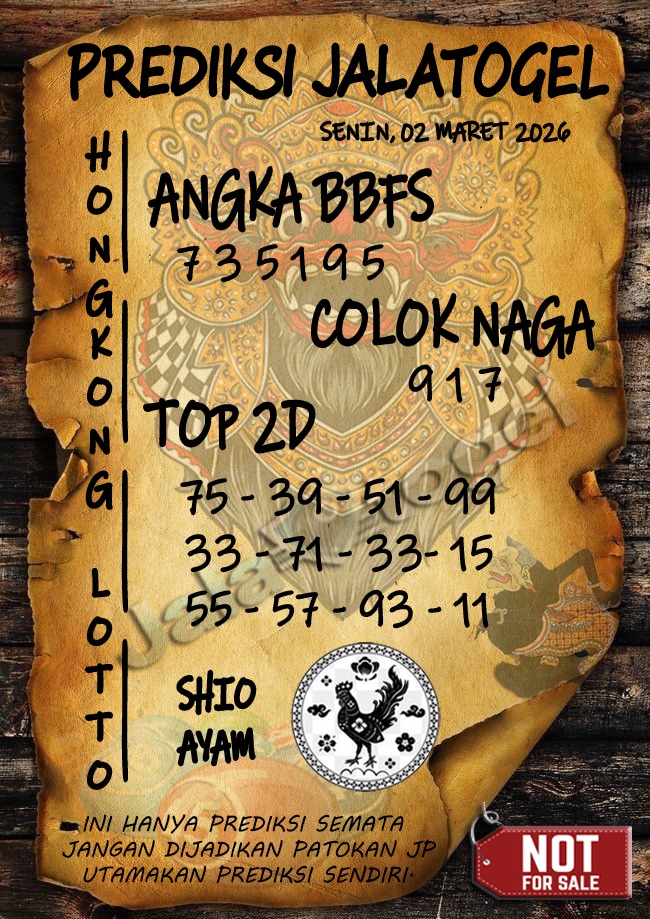 Shanny_Gunawan's tweet photo. PREDIKSI KAMI HARI INI,, 03 FEBRUARI  2026
TETAP UTAMAKAN PREDIKSI SENDIRI
SALAM JP DARI JALATOGEL https://t.co/EJihmVM6zZ