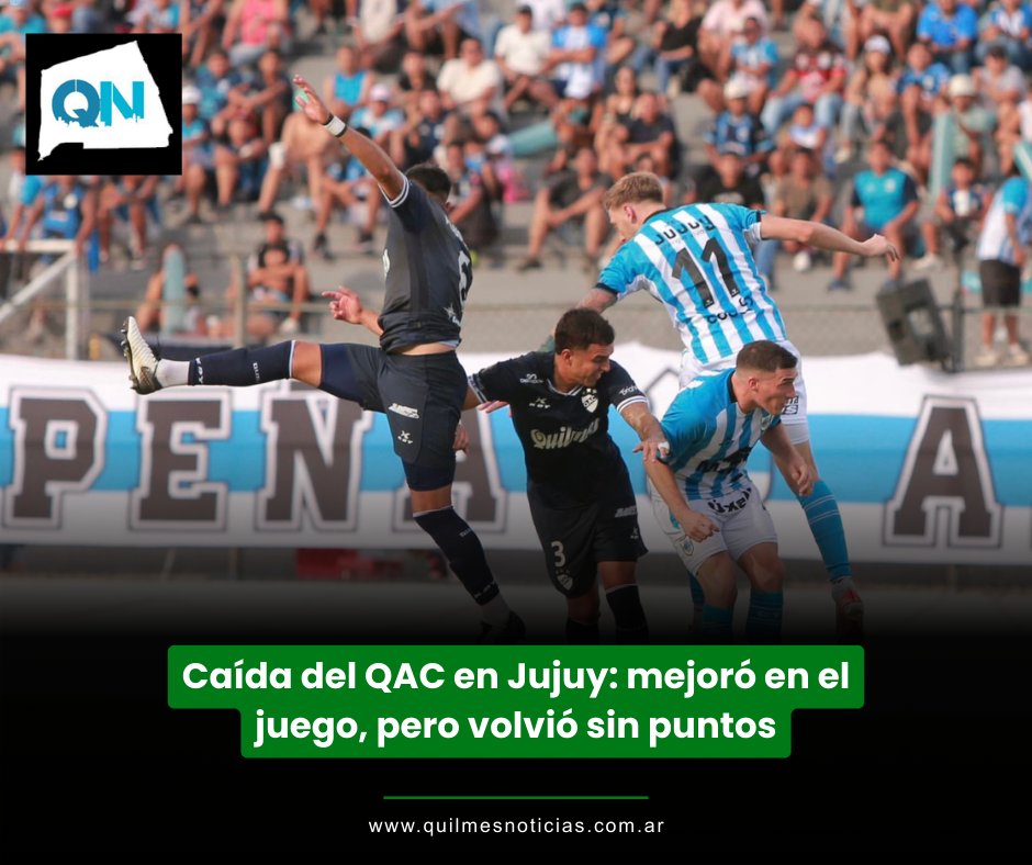 Quilmes no logró revertir su inicio irregular en la Zona B de la Primera Nacional y sumó una nueva derrota como visitante frente a Gimnasia y Esgrima.