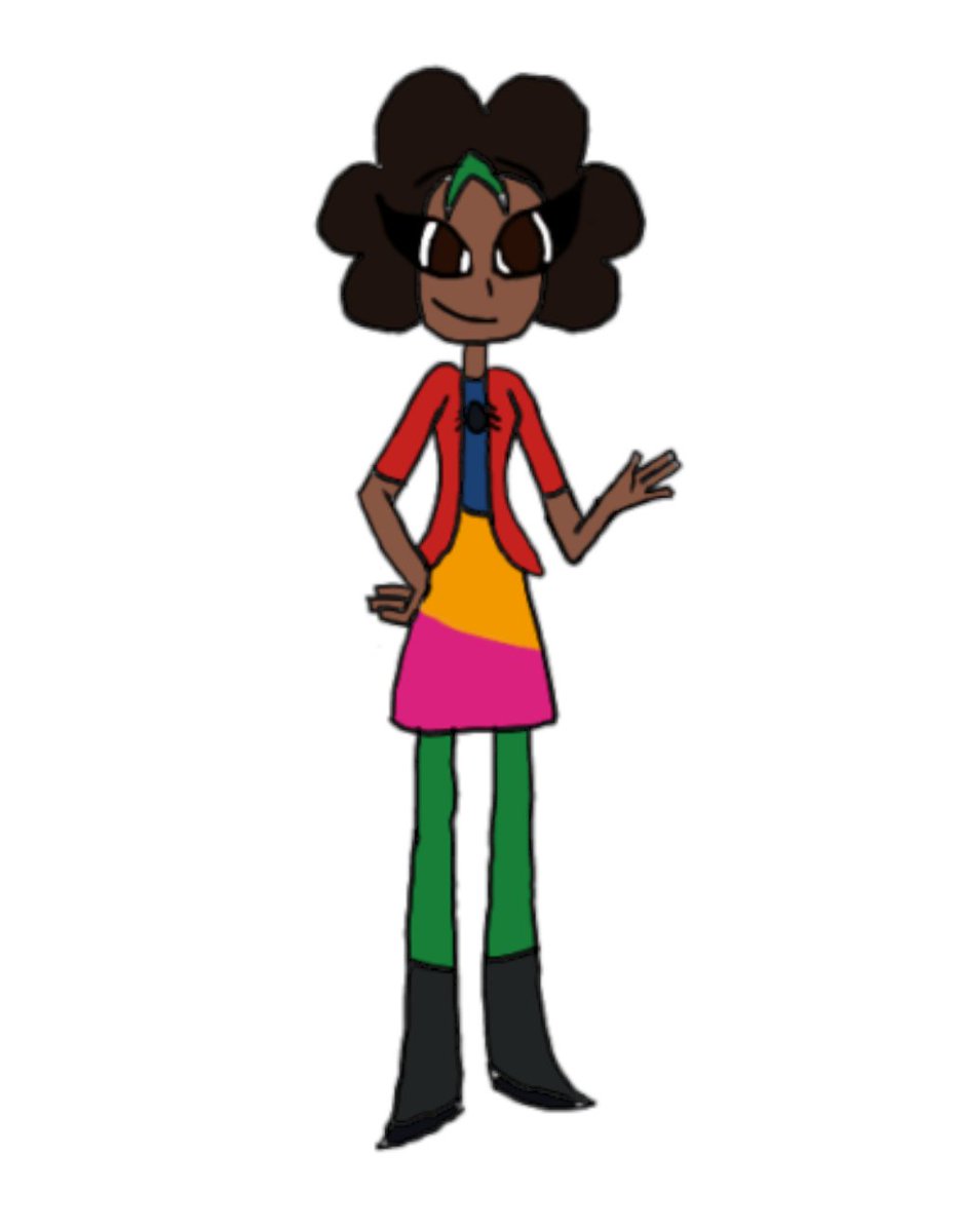 mythicalgems59's tweet image. Never actually made a #bhm post about #mbts but here it is! Our show, while it doesn't maybe seem like it on the  outside but we have very magical black characters who could kick your kister if you asked for it. Meet Jaz and her two younger siblings Jamal and Jaxy, kids of Anansi