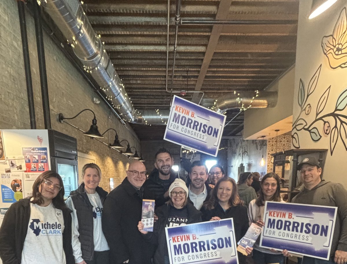 We had our walking shoes on today. Thank you to everyone who came to Dundee to get out the vote for great candidates!